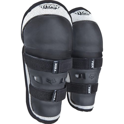 Fox PeeWee Titan Knie/Schienbeinschoner Kinder schwarz