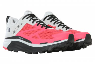 The North Face vectiv enduris future trailrunning schuhe fur damen in hellgrau rosa