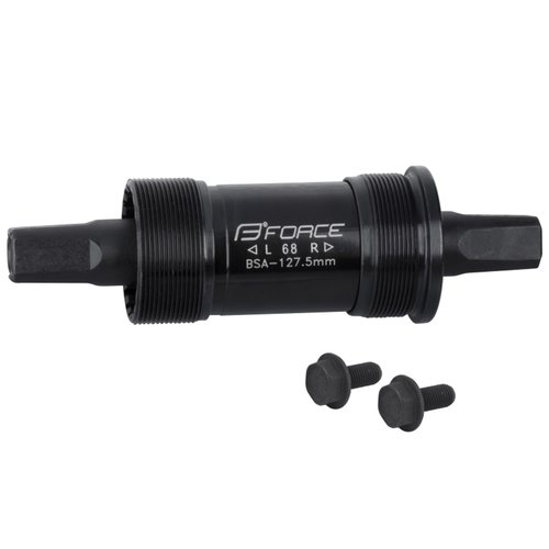 Force 4-Kant Stahl Tretlager mit BSA Gewinde Länge 127,5 mm