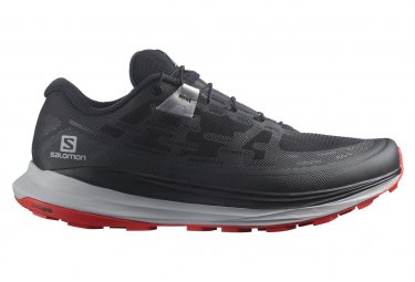 Salomon ultra glide wide schwarz grau rot herren 43 1 3