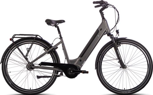 Saxonette E-Bike "Optimum Plus", 7 Gang, Mittelmotor 250 W, E-Bike Citybike, integriertes Rahmenschloss