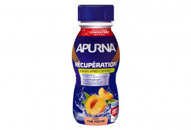 Apurna pfirsich tee erholungsgetrank 200 ml flasche