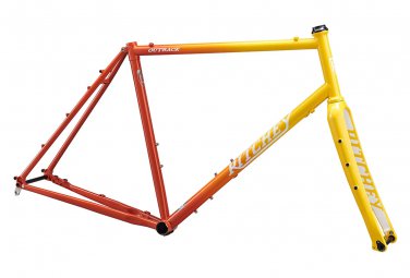 Ritchey outback frameset gelb orange sunset fade