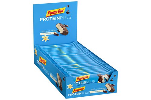 Powerbar Protein Plus Low Sugar Energieriegel Vanille x30