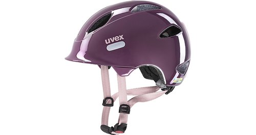 Uvex Fahrradhelm oyo plum-dust rose altrosa Gr. 45-50