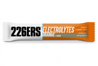 226ers vegan gummy electrolyte orange energy gum 30g