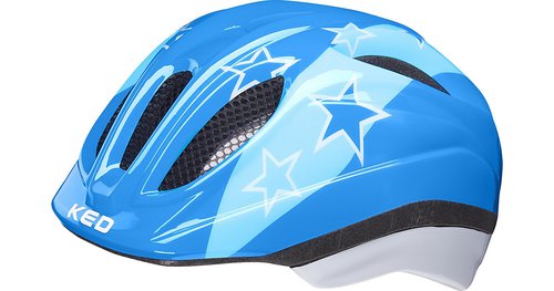 KED Fahrradhelm Meggy II Trend, blue stars blau Gr. 46-51