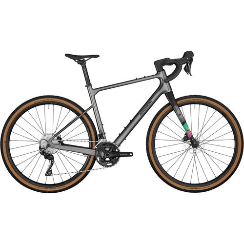Bergamont Grandurance Expert Carbon Gravel Bike rainbow silver