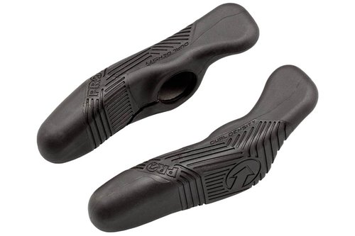Pro Anatomic Ergo-Lenkerhörnchen 125 mm - Schwarz