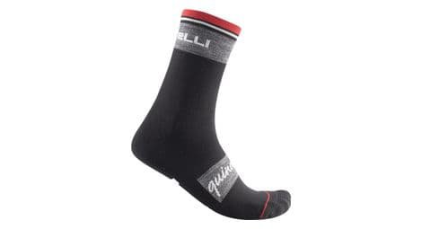 Castelli quindici soft merino socken schwarz