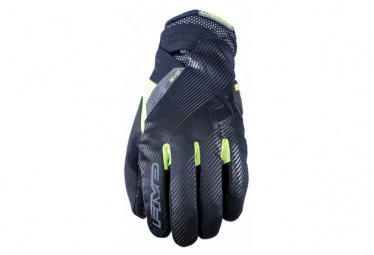 Five Gloves winterhandschuhe wp warm evo schwarz   fluo gelb