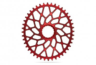 Absoluteblack narrow wide direct mount oval kettenblatt cx fur easton   race face kurbeln 12 s rot