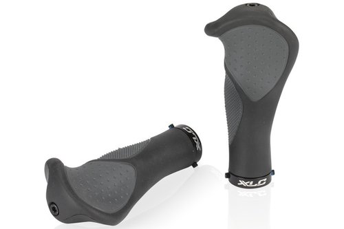 XLC Griffe  Bar-Grips GR-S22  Ergonomic  schwarz/grau 135/92 mm