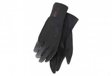 Assos lange handschuhe rsr thermo rain shell schwarz