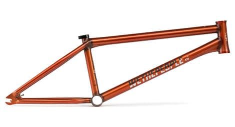 WeThePeople doomsayer bmx rahmen braun