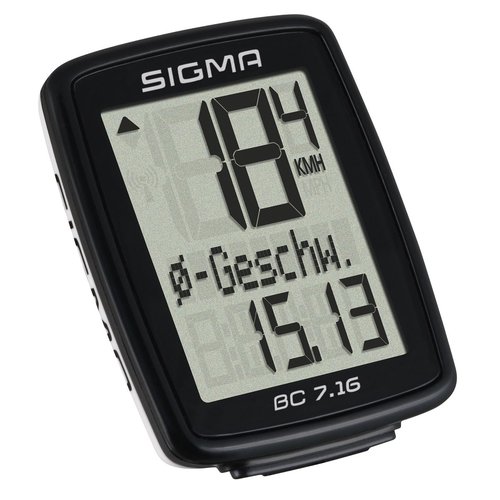 Sigma BC 7.16 Fahrradcomputer -kabelgebunden-