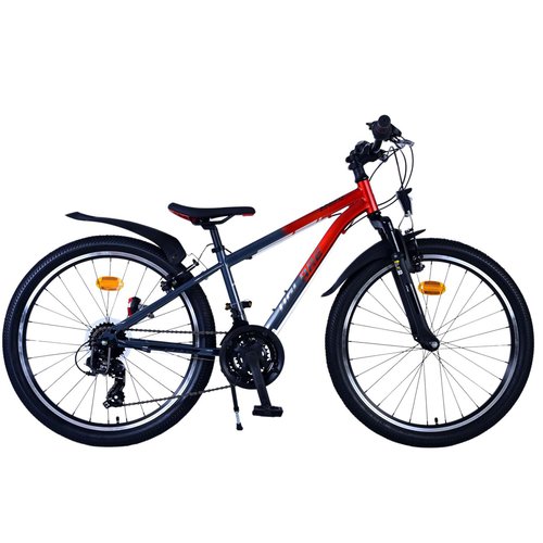 Volare XC Race Kinderfahrrad 24 Zoll Jugend Fahrrad für Mädchen und Jungen 120 - 135 cm ab 6 Jahre Jugendfahrrad 21 Gang