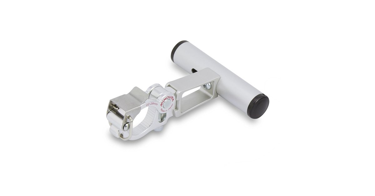 Minoura Smartphone Halterung Für Fahrradlenker – Space Grip SGS-400-STD, Schwarz, Für 22-29 Mm