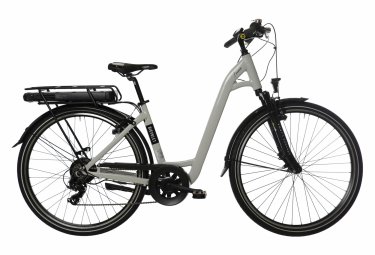 Bicyklet louison elektro stadtfahrrad shimano tourney 6s 400 wh 700 mm grau