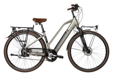 Bicyklet camille electric city bike shimano acera altus 8s 504 wh 700 mm grau