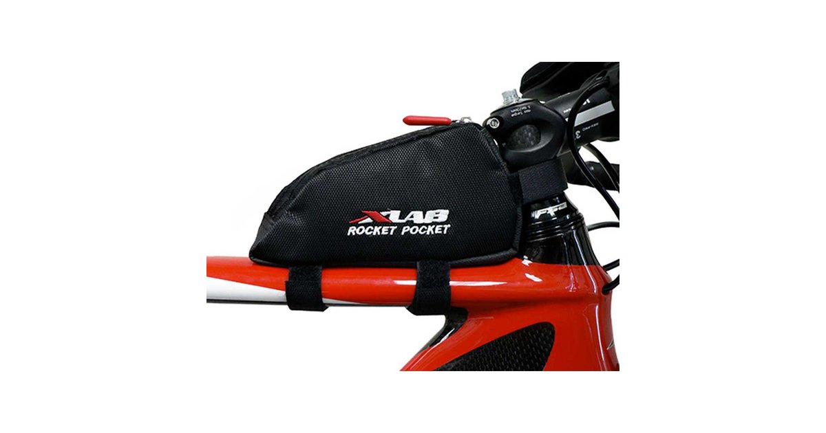 Xlab Rocket Pocket Frame Bag Schwarz