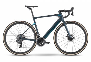BMC roadmachine amp one elektro rennrad sram force etap axs 12s 350 wh 700 mm petrol blau turkis 2023