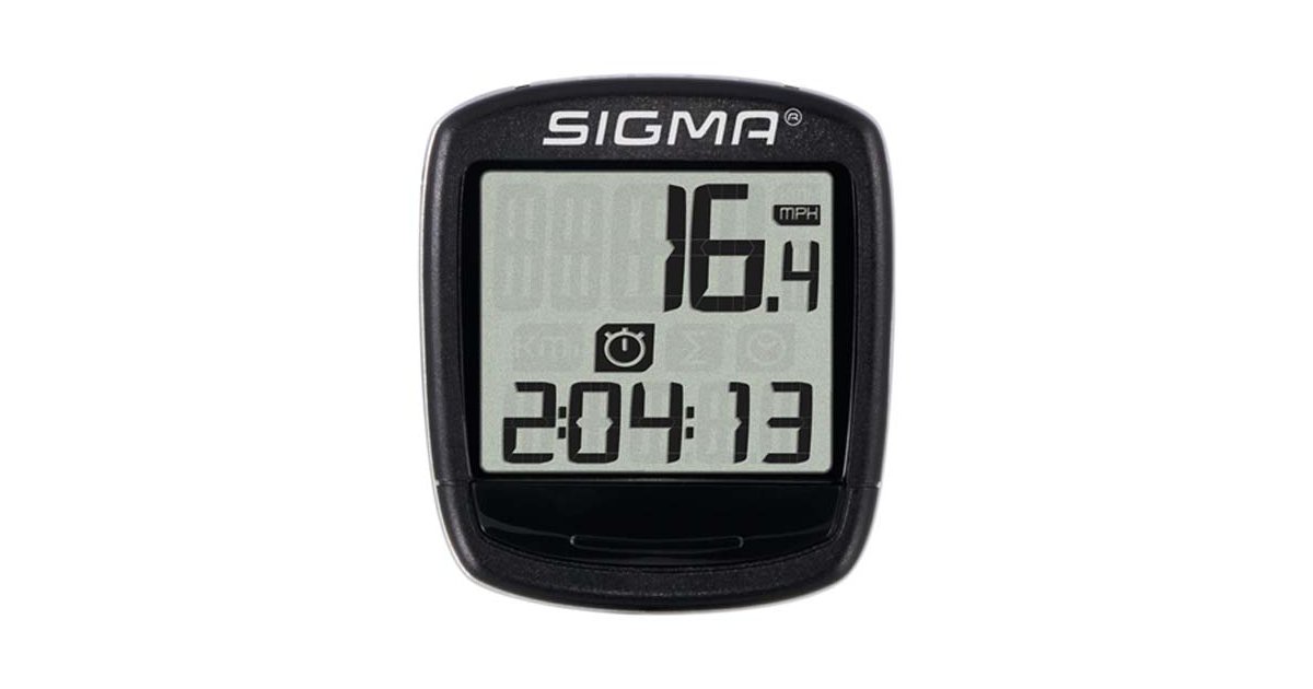 Sigma Baseline Bc500 Cycling Computer Schwarz