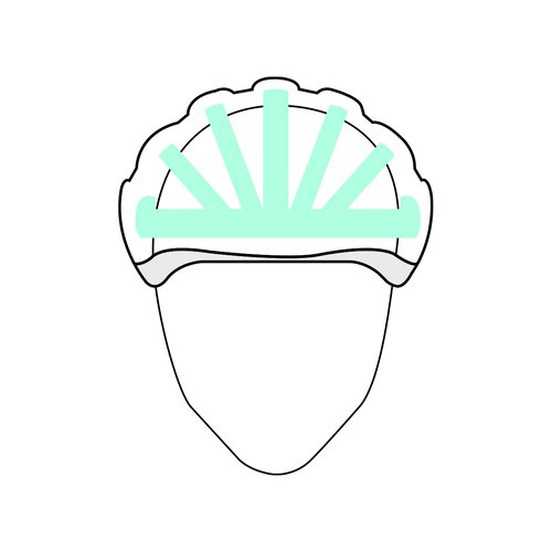 Uvex QUATRO/QUATRO PRO VENT PAD SET Ersatzpolster