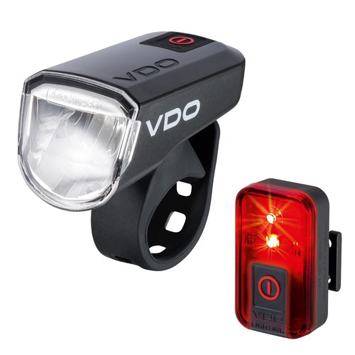 VDO Eco Light M30 Beleuchtungs-Set mit Eco Light Red Rücklicht