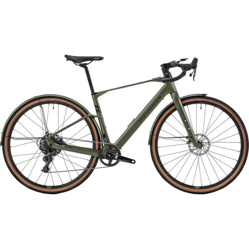 Mondraker Dusty SX R Carbon E-Gravel Bike grün
