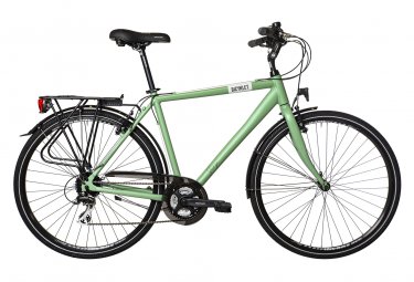 Bicyklet george city bike shimano acera tourney 8s 700 mm wood green 2022
