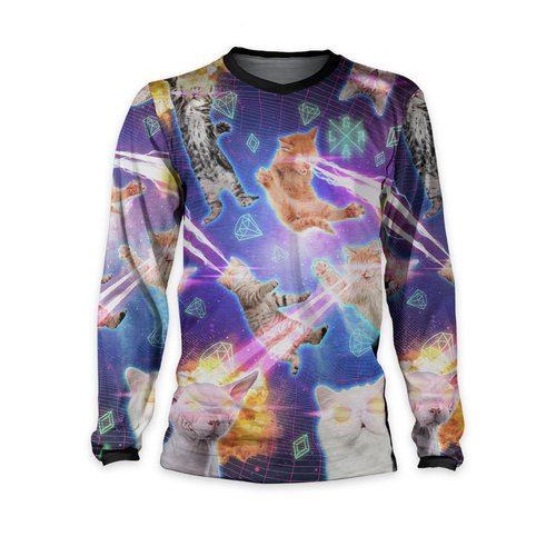 Loose Riders CATPOCALYPSE Bikeshirt langarm