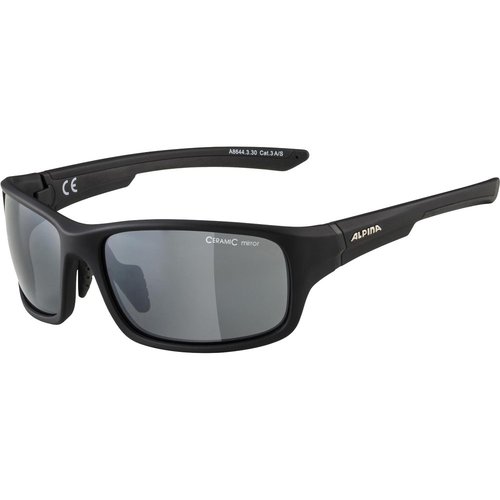 Alpina Lyron S Sonnenbrille black matt