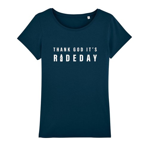 Cois Cycling THANK GOD IT’S RIDEDAY 2.0 women’s Cycling T-Shirt