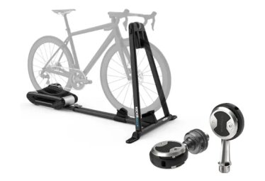 Wahoo home trainer kickr rollr smartrainer   pedale powrlink zero left side