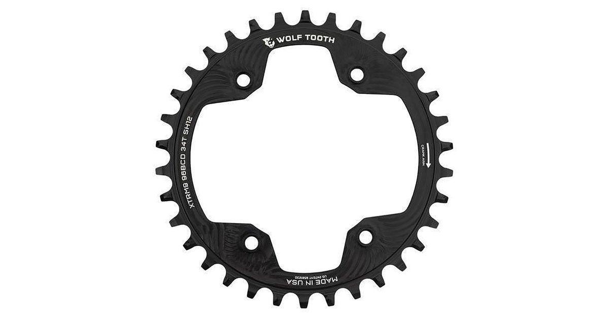 Wolf Tooth Components Drop Stop PowerTrac Shimano Chainring - Components