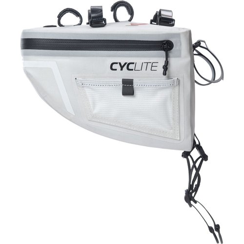 Cyclite Handle Bar Aero Bag / 01 Lenkertasche 4,9l light grey