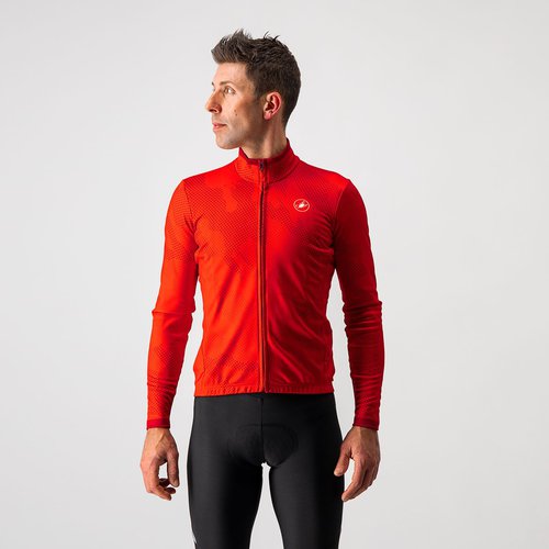 Castelli PERICOLO JERSEY FZ Thermo langarm Fahrradtrikot