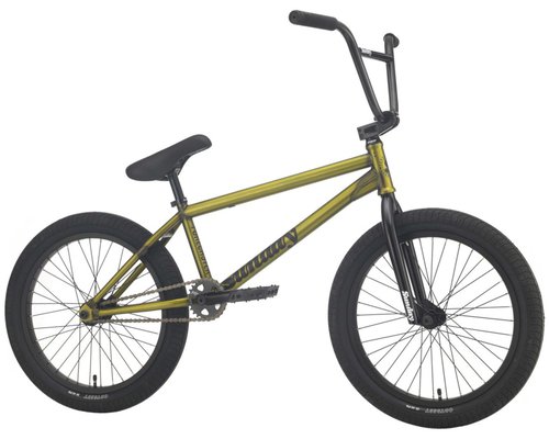 Sunday Forecaster Silva 20 Zoll BMX Fahrrad 2021 matt gold transparent