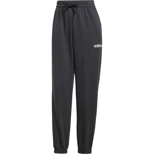 Adidas Essentials Linear French Terry Cuffed Hose Damen schwarz