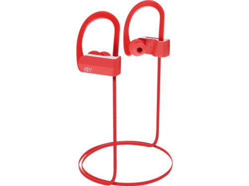 Isy IBH-3500-RD, In-ear Kopfhörer Bluetooth Rot