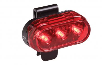 Bontrager rucklicht flare 1 schwarz