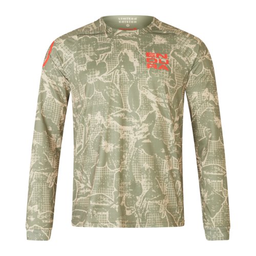 Endura LTD PRINTED L/S TEE Langarm MTB Biketrikot