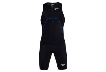 Speedo singlet proton schwarz blau