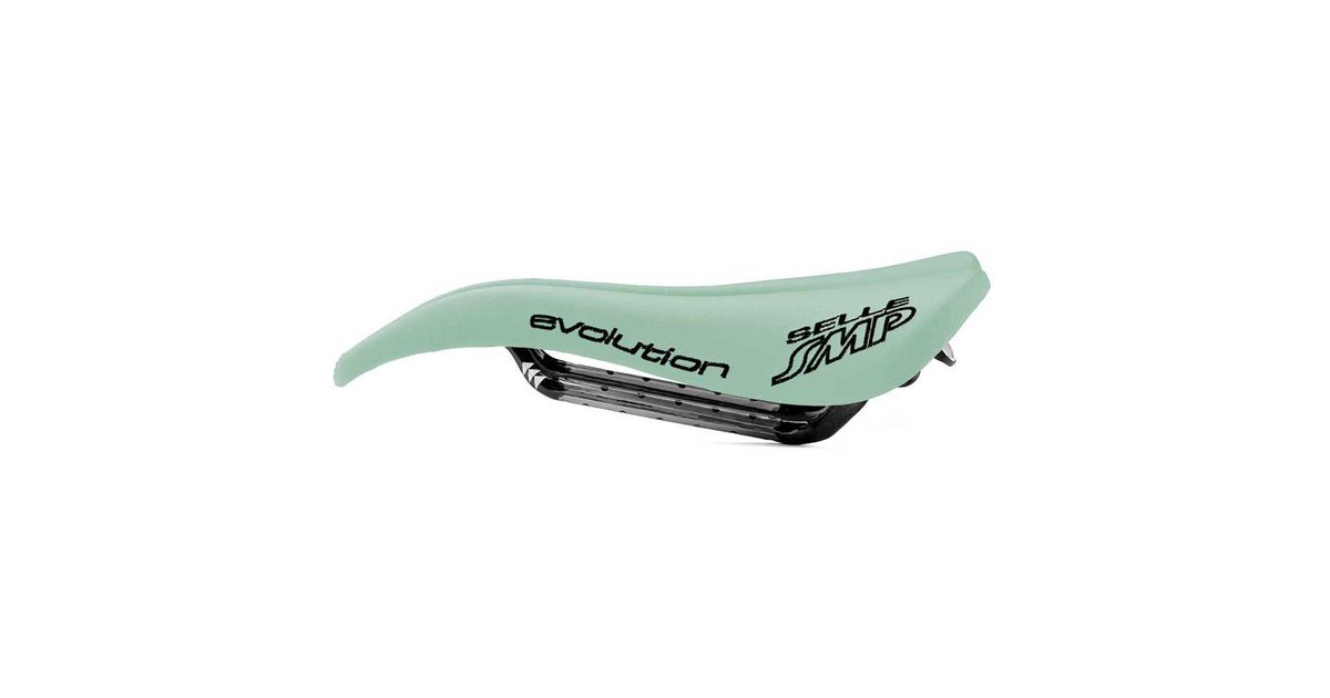 Sella Selle SMP EVOLUTION CARBON - Nera, Pelle, Made In Italy, Universale - Foto 3
