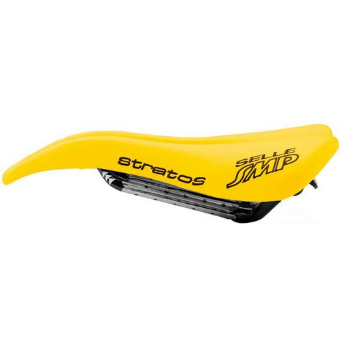 Selle Smp Stratos Carbon Saddle Gelb 131 mm