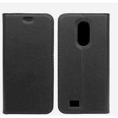 Emporia Book Cover Leder Case SMART.5 Schwarz Handy Flip Case