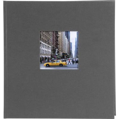 Goldbuch 31725 Fotoalbum (B x H) 30 cm x 31 cm Grau 100 Seiten