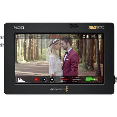 Blackmagic Design Blackmagic Videomonitor 12.7 cm 5 Zoll Audio-Line-in, Audio-Line-out, HDMI®, SDI