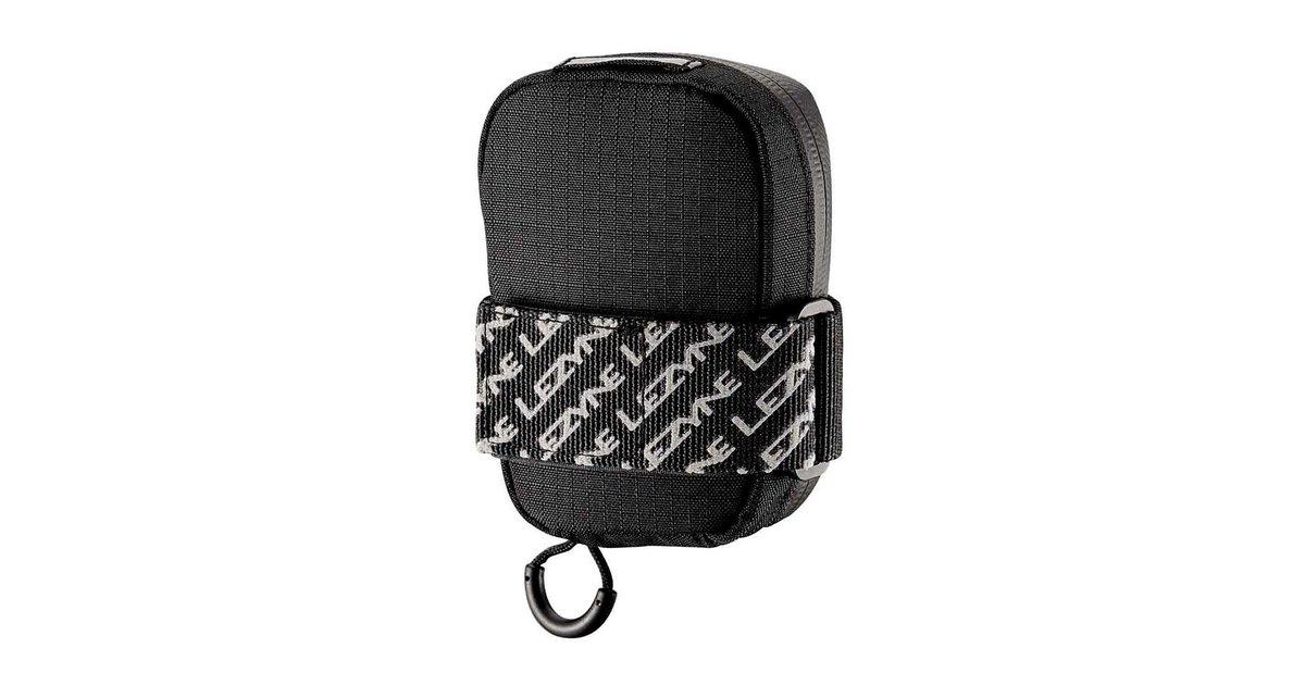 Sacoche De Selle Lezyne Road Caddy - Sangle Unique, Ouverture éclair Demi-lune - Nylon Noir - Occasion